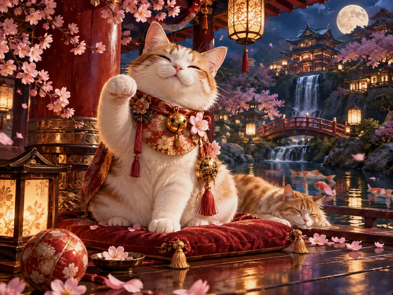 Lucky Neko — သရုပ်ဖော်ပုံ
